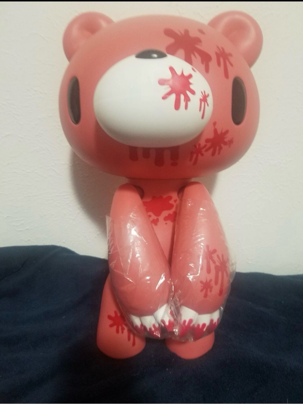 GLOOMY BEAR HUGE 16” RARE HTF NWT JAPAN RELEASE 2007 PINK & BLOODY 100%AUTHENTIC